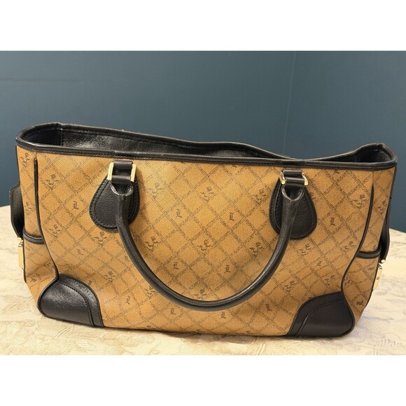 Vintage Y2K L.A.M.B Signature Bag Purse Gwen Stefani Brown  Satchel/Shoulder Bag - Picture 2 of 16